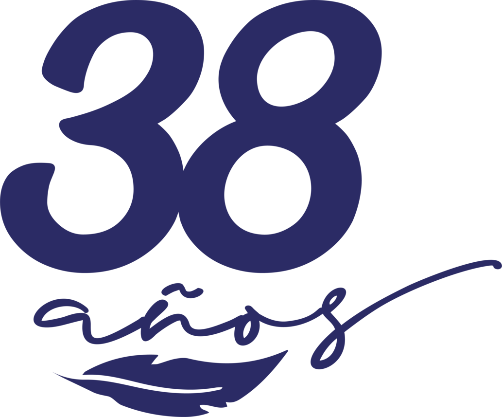 Logo 37 años Paraná Colchones & Sommiers